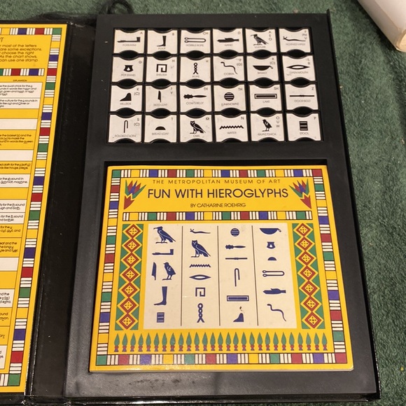 NWOT Fun with Hieroglyphs - Picture 4 of 4
